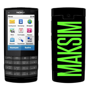   «Maksim»   Nokia X3-02