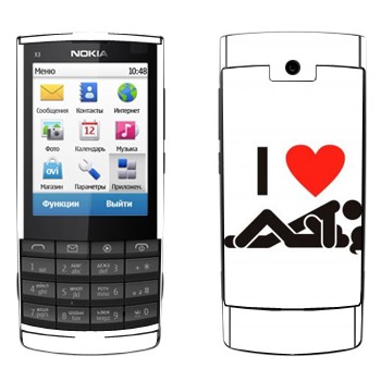   « I love sex»   Nokia X3-02