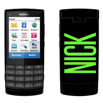   «Nick»   Nokia X3-02