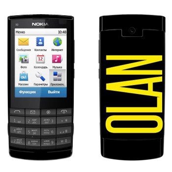   «Olan»   Nokia X3-02