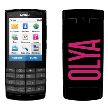   «Olya»   Nokia X3-02