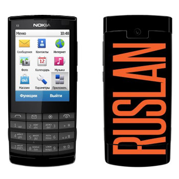   «Ruslan»   Nokia X3-02