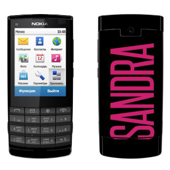   «Sandra»   Nokia X3-02