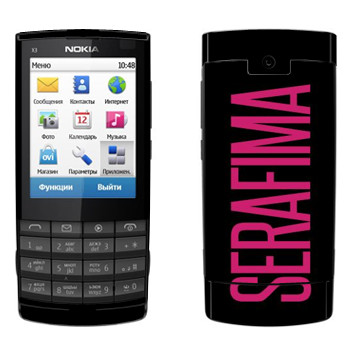   «Serafima»   Nokia X3-02