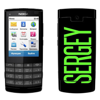   «Sergey»   Nokia X3-02