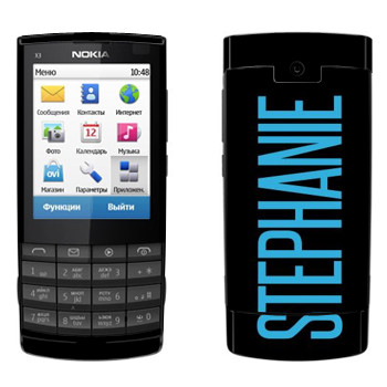   «Stephanie»   Nokia X3-02