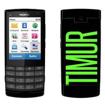  «Timur»   Nokia X3-02