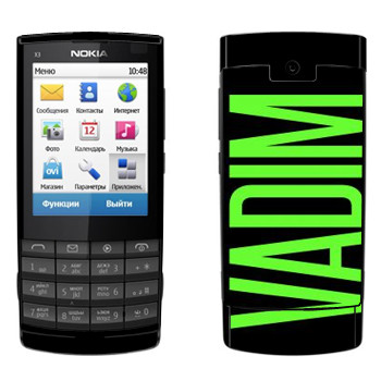   «Vadim»   Nokia X3-02