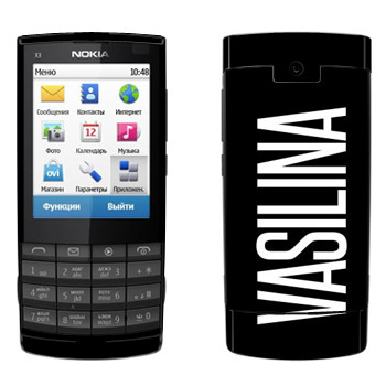   «Vasilina»   Nokia X3-02
