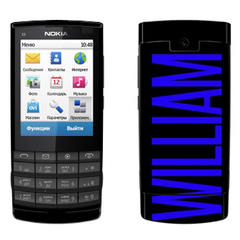   «William»   Nokia X3-02
