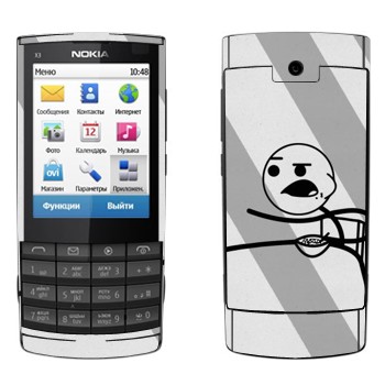   «Cereal guy,   »   Nokia X3-02