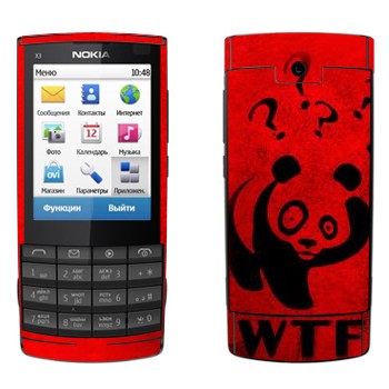   « - WTF?»   Nokia X3-02