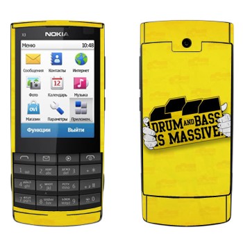   «Drum and Bass IS MASSIVE»   Nokia X3-02