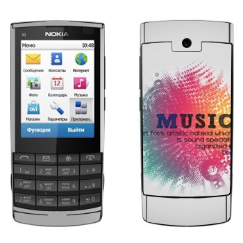   « Music   »   Nokia X3-02