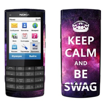   «Keep Calm and be SWAG»   Nokia X3-02