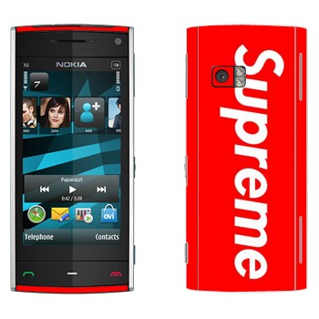   «Supreme   »   Nokia X6