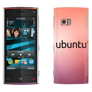   «Ubuntu»   Nokia X6