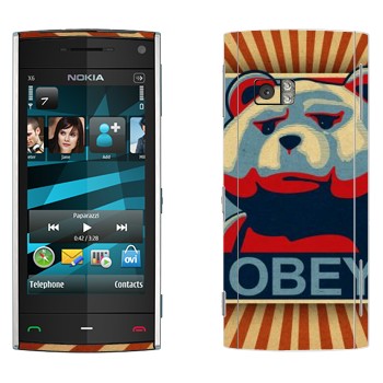   «  - OBEY»   Nokia X6