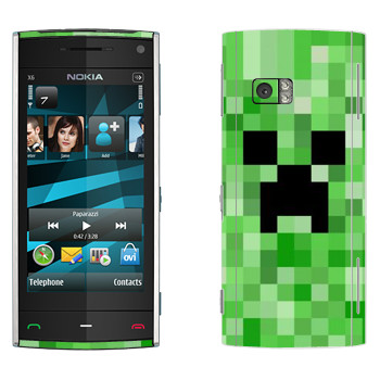  «Creeper face - Minecraft»   Nokia X6