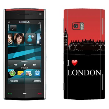   «I love London»   Nokia X6