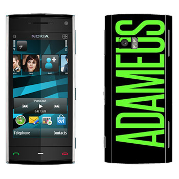   «Adameus»   Nokia X6