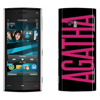   «Agatha»   Nokia X6