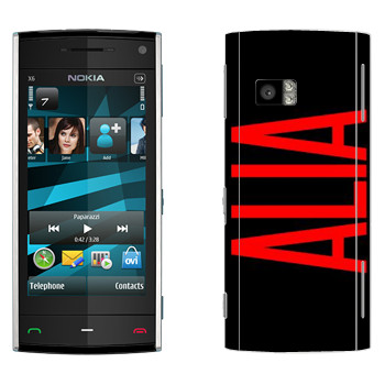   «Alia»   Nokia X6
