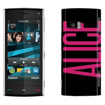   «Alice»   Nokia X6