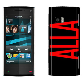   «Alla»   Nokia X6