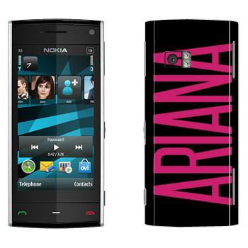   «Ariana»   Nokia X6