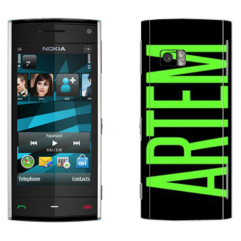   «Artem»   Nokia X6
