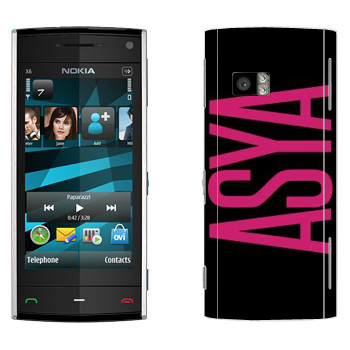   «Asya»   Nokia X6
