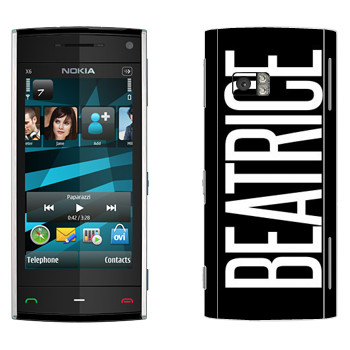   «Beatrice»   Nokia X6