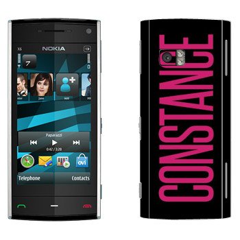  «Constance»   Nokia X6