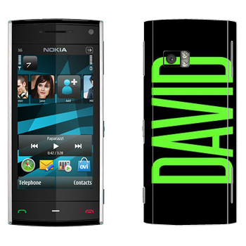   «David»   Nokia X6
