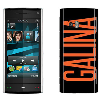   «Galina»   Nokia X6