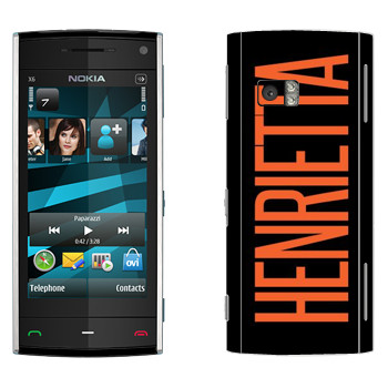   «Henrietta»   Nokia X6