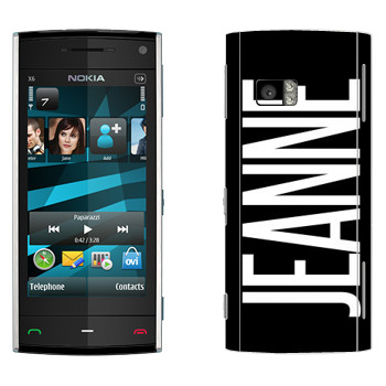   «Jeanne»   Nokia X6