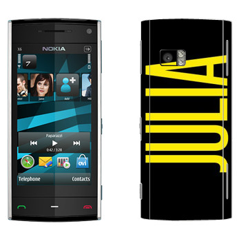   «Julia»   Nokia X6