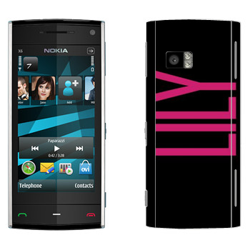   «Lily»   Nokia X6