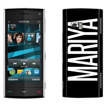   «Mariya»   Nokia X6
