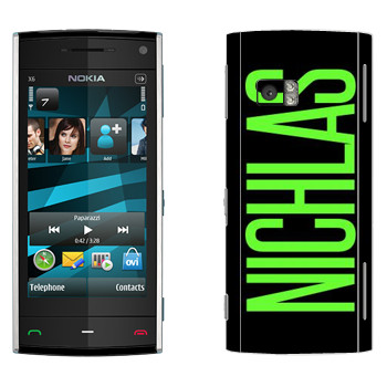   «Nichlas»   Nokia X6