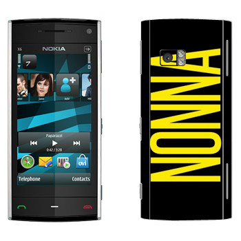   «Nonna»   Nokia X6