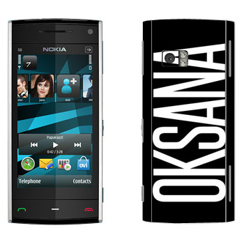   «Oksana»   Nokia X6
