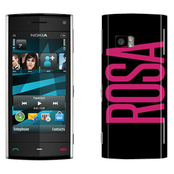   «Rosa»   Nokia X6