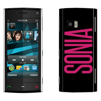   «Sonia»   Nokia X6
