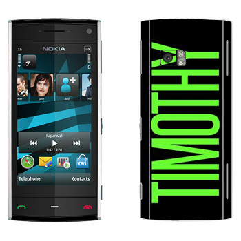   «Timothy»   Nokia X6
