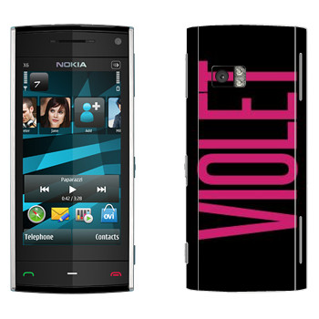   «Violet»   Nokia X6