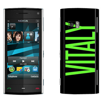   «Vitaly»   Nokia X6