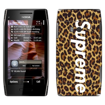   «Supreme »   Nokia X7-00